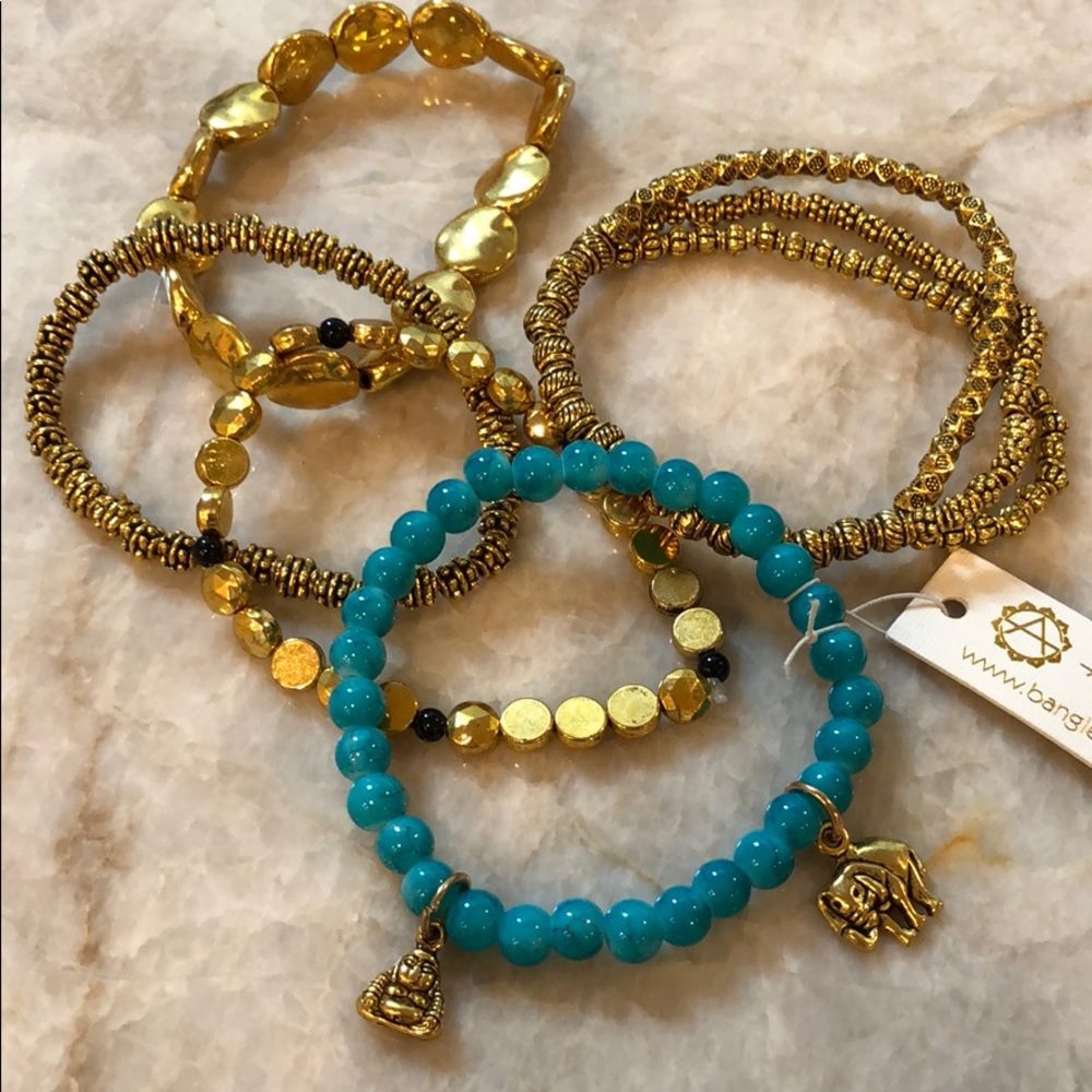 Stretch bracelet set - NWT